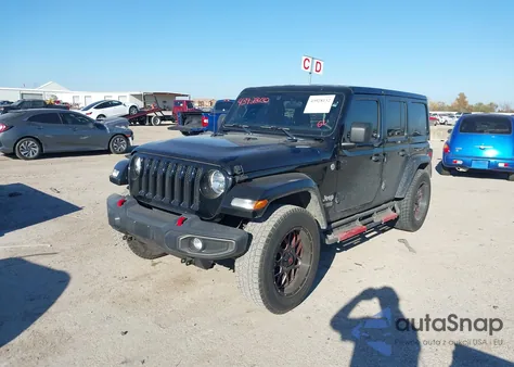 2020 Jeep Wrangler Unlimited Sport S 4X4 z USA, uszkodzony, nr VIN 1C4HJXDN5LW204292